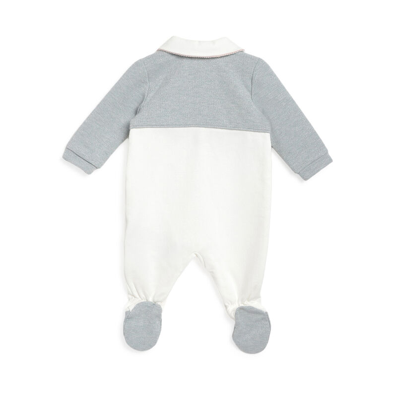 Girls Bronze Applique Front Opening Babysuit image number 1